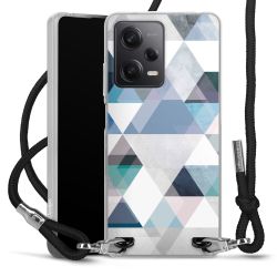 Carry Case Transparent Fabric black/silver