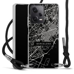 Carry Case Transparent Fabric black/silver