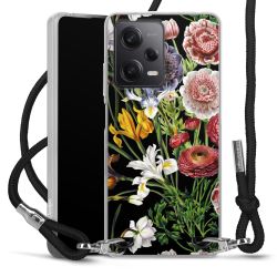 Carry Case Transparent Fabric black/silver