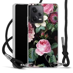 Carry Case Transparent Fabric black/silver