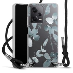 Carry Case Transparent Fabric black/silver