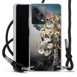 Carry Case Transparent Fabric black/silver