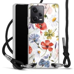 Carry Case Transparent Fabric black/silver