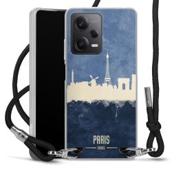 Carry Case Transparent Fabric black/silver