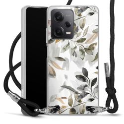 Carry Case Transparent Fabric black/silver