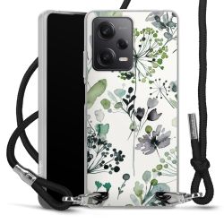 Carry Case Transparent Fabric black/silver