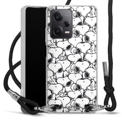 Carry Case Transparent Fabric black/silver