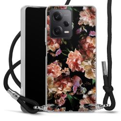 Carry Case Transparent Fabric black/silver