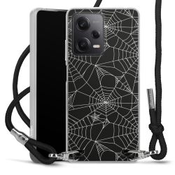 Carry Case Transparent Fabric black/silver