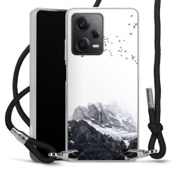 Carry Case Transparent Fabric black/silver