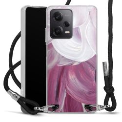 Carry Case Transparent Fabric black/silver