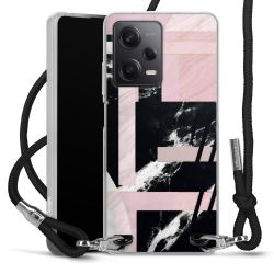 Carry Case Transparent Fabric black/silver