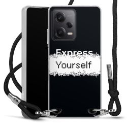 Carry Case Fabric black/silver