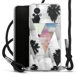 Carry Case Transparent Fabric black/silver