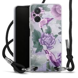 Carry Case Transparent Fabric black/silver