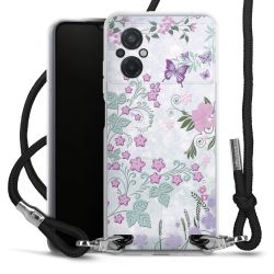 Carry Case Transparent Fabric black/silver