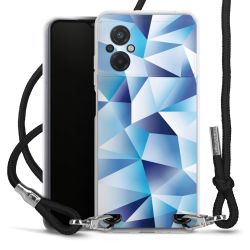 Carry Case Transparent Fabric black/silver