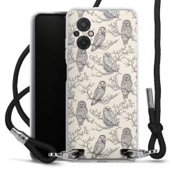 Carry Case Transparent Fabric black/silver