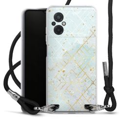 Carry Case Transparent Fabric black/silver