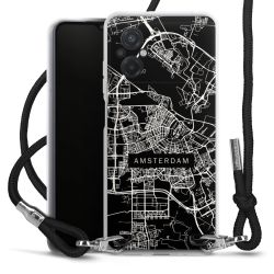 Carry Case Transparent Fabric black/silver