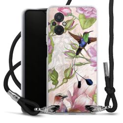 Carry Case Transparent Fabric black/silver