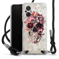 Carry Case Transparent Fabric black/silver