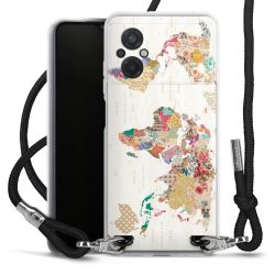 Carry Case Transparent Fabric black/silver