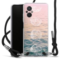 Carry Case Transparent Fabric black/silver