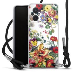 Carry Case Transparent Fabric black/silver