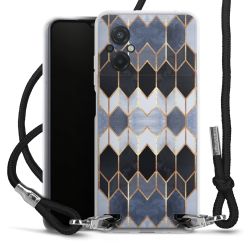 Carry Case Transparent Fabric black/silver