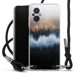 Carry Case Transparent Fabric black/silver