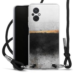 Carry Case Transparent Fabric black/silver