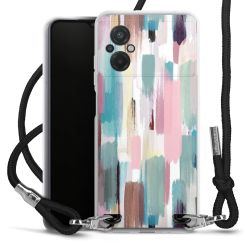 Carry Case Transparent Fabric black/silver