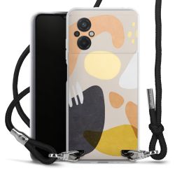 Carry Case Transparent Fabric black/silver