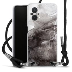 Carry Case Transparent Fabric black/silver