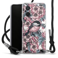 Carry Case Transparent Fabric black/silver