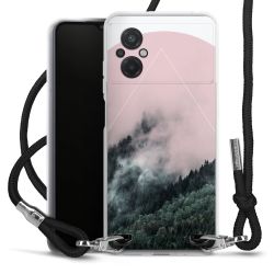 Carry Case Transparent Fabric black/silver