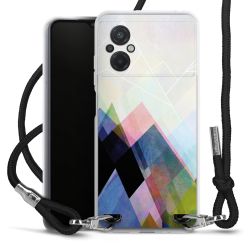 Carry Case Transparent Fabric black/silver