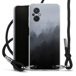 Carry Case Transparent Fabric black/silver