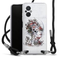 Carry Case Transparent Fabric black/silver