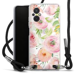 Carry Case Transparent Fabric black/silver