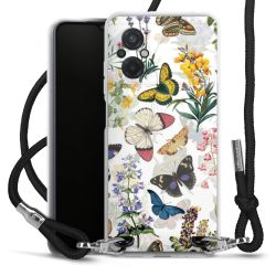 Carry Case Transparent Fabric black/silver