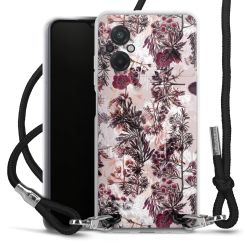 Carry Case Transparent Fabric black/silver