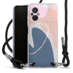 Carry Case Transparent Fabric black/silver