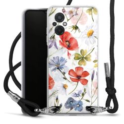 Carry Case Transparent Fabric black/silver