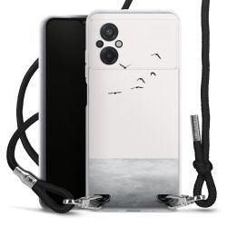 Carry Case Transparent Fabric black/silver