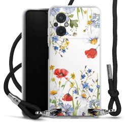 Carry Case Transparent Fabric black/silver