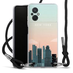 Carry Case Transparent Fabric black/silver