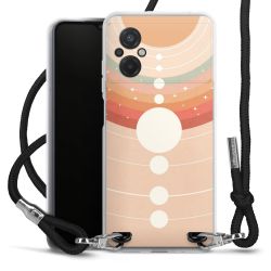 Carry Case Transparent Fabric black/silver