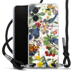 Carry Case Transparent Fabric black/silver